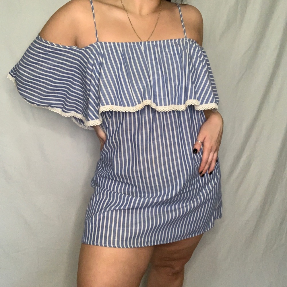 Off the shoulder summer dress